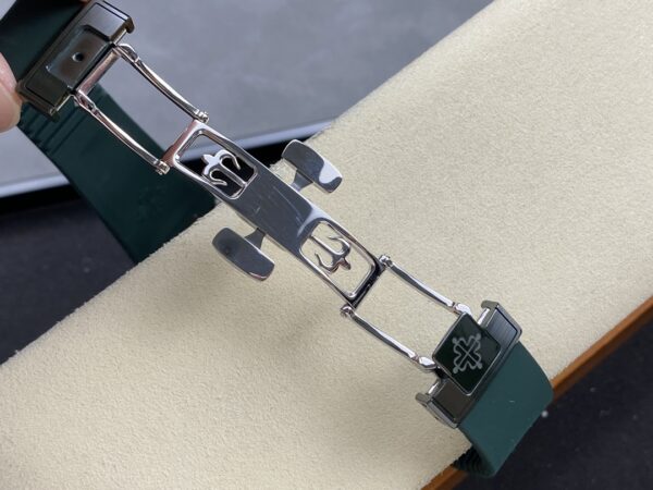 PATEK PHILIPPE AET Nautilus 5711 Green Ceramic  AMG Factory Best Edition Tiffany Blue Dial - Best Replica Watches Store For Sale!