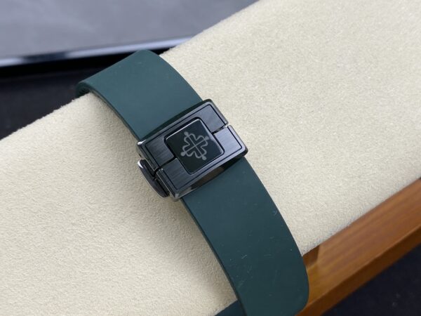 PATEK PHILIPPE AET Nautilus 5711 Green Ceramic  AMG Factory Best Edition White Dial - Best Replica Watches Store For Sale!