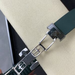 PATEK PHILIPPE AET Nautilus 5711 Green Ceramic  AMG Factory Best Edition White Dial - Best Replica Watches Store For Sale!