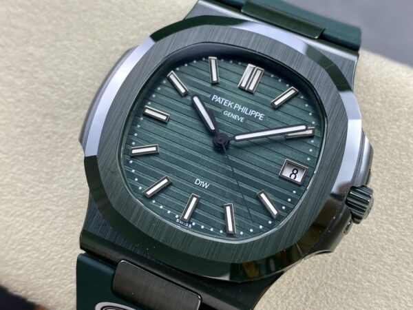 PATEK PHILIPPE AET Nautilus 5711 Green Ceramic  AMG Factory Best Edition Green Dial - Best Replica Watches Store For Sale!