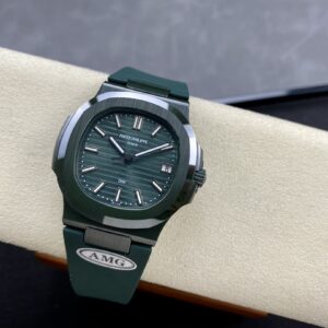 PATEK PHILIPPE AET Nautilus 5711 Green Ceramic  AMG Factory Best Edition Green Dial - Best Replica Watches Store For Sale!