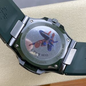 PATEK PHILIPPE AET Nautilus 5711 Green Ceramic  AMG Factory Best Edition Brown Dial - Best Replica Watches Store For Sale!