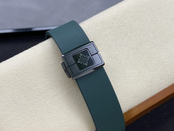 PATEK PHILIPPE AET Nautilus 5711 Green Ceramic  AMG Factory Best Edition Brown Dial - Best Replica Watches Store For Sale!