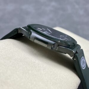 PATEK PHILIPPE AET Nautilus 5711 Green Ceramic  AMG Factory Best Edition Blue Dial - Best Replica Watches Store For Sale!