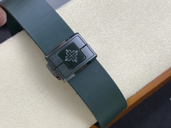 PATEK PHILIPPE AET Nautilus 5711 Green Ceramic  AMG Factory Best Edition Blue Dial - Best Replica Watches Store For Sale!