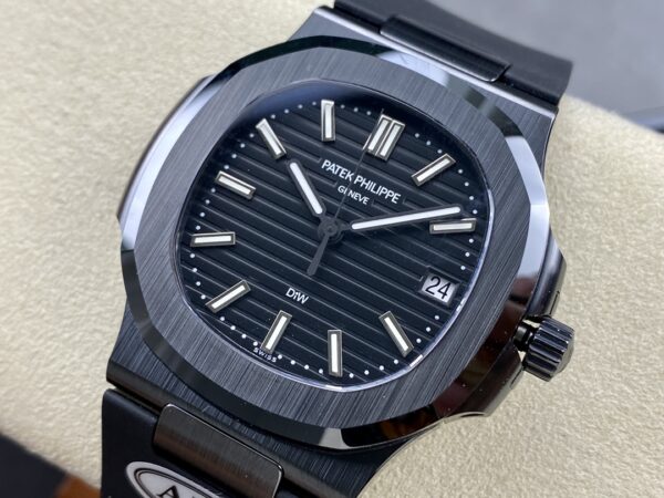 PATEK PHILIPPE AET Nautilus 5711 Black Ceramic  AMG Factory Best Edition Black Dial - Best Replica Watches Store For Sale!