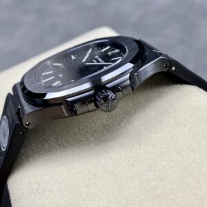 PATEK PHILIPPE AET Nautilus 5711 Black Ceramic  AMG Factory Best Edition Black Dial - Best Replica Watches Store For Sale!