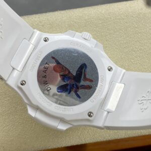 PATEK PHILIPPE AET Nautilus 5711 White Ceramic  AMG Factory Best Edition Blue Dial - Best Replica Watches Store For Sale!