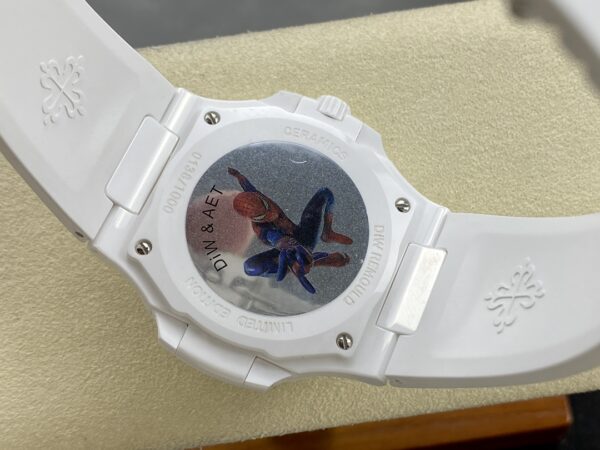 PATEK PHILIPPE AET Nautilus 5711 White Ceramic  AMG Factory Best Edition Blue Dial - Best Replica Watches Store For Sale!