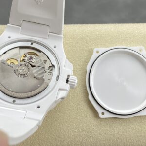 PATEK PHILIPPE AET Nautilus 5711 White Ceramic  AMG Factory Best Edition Blue Dial - Best Replica Watches Store For Sale!