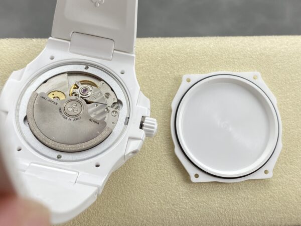PATEK PHILIPPE AET Nautilus 5711 White Ceramic  AMG Factory Best Edition Blue Dial - Best Replica Watches Store For Sale!