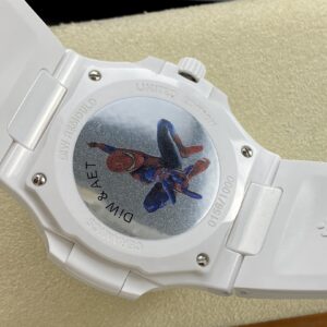 PATEK PHILIPPE AET Nautilus 5711 White Ceramic  AMG Factory Best Edition Purple/Pink Dial - Best Replica Watches Store For Sale!