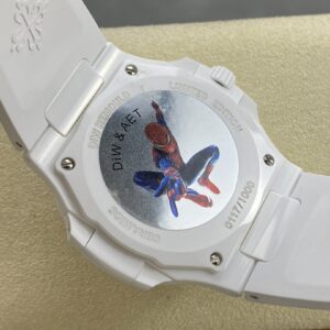 PATEK PHILIPPE AET Nautilus 5711 White Ceramic  AMG Factory Best Edition Pink Dial - Best Replica Watches Store For Sale!