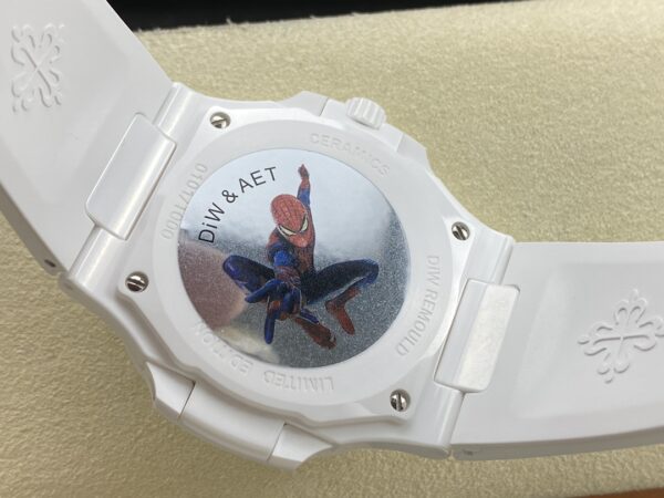 PATEK PHILIPPE AET Nautilus 5711 White Ceramic  AMG Factory Best Edition Tiffany Blue Dial - Best Replica Watches Store For Sale!