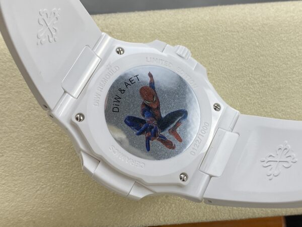PATEK PHILIPPE AET Nautilus 5711 White Ceramic  AMG Factory Best Edition Brown Dial - Best Replica Watches Store For Sale!