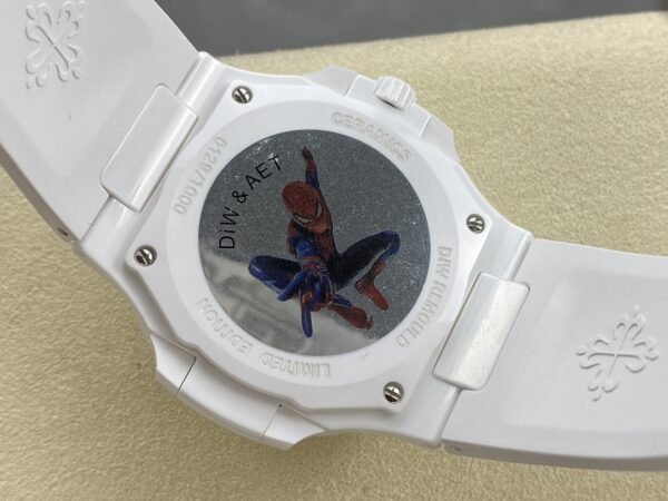 PATEK PHILIPPE AET Nautilus 5711 White Ceramic  AMG Factory Best Edition Yellow/Green Dial - Best Replica Watches Store For Sale!