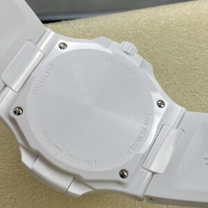 PATEK PHILIPPE AET Nautilus 5711 White Ceramic  AMG Factory Best Edition White Dial - Best Replica Watches Store For Sale!