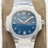 PATEK PHILIPPE Nautilus 7118 Ladies SS  PPF Factory 1:1 Best Edition Blue Dial on SS Bracelet 324CS - Best Replica Watches Store For Sale!