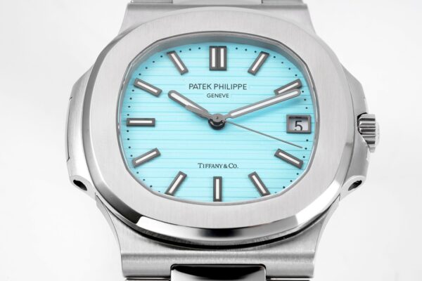 PATEK PHILIPPE Nautilus 5711 Tiffany  PPF Factory 1:1 Best Edition Tiffany Blue Dial  V5 - Best Replica Watches Store For Sale!