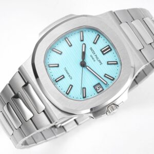 PATEK PHILIPPE Nautilus 5711 Tiffany  PPF Factory 1:1 Best Edition Tiffany Blue Dial  V5 - Best Replica Watches Store For Sale!