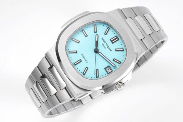 PATEK PHILIPPE Nautilus 5711 Tiffany  PPF Factory 1:1 Best Edition Tiffany Blue Dial  V5 - Best Replica Watches Store For Sale!