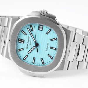 PATEK PHILIPPE Nautilus 5711 Tiffany  PPF Factory 1:1 Best Edition Tiffany Blue Dial  V5 - Best Replica Watches Store For Sale!