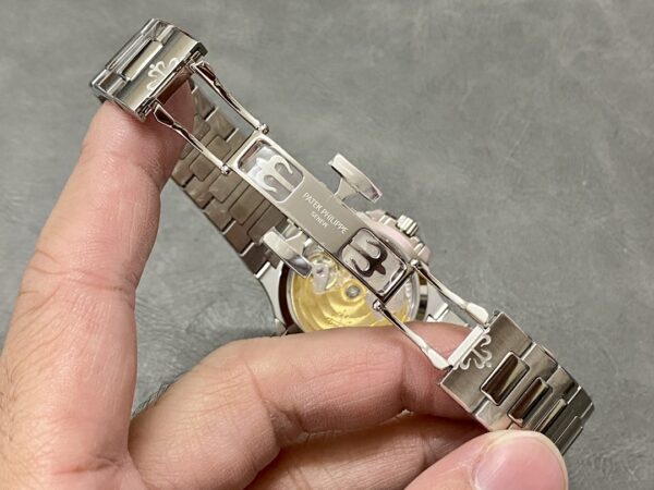 PATEK PHILIPPE Nautilus 7118 Ladies 3K Factory 1:1 Best Edition Blue Dial - Best Replica Watches Store For Sale!