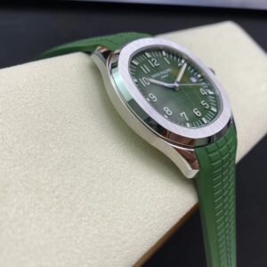 PATEK PHILIPPE Aquanaut 5168G 42mm SS 3K Factory 1:1 Best Edition Green Dial - Best Replica Watches Store For Sale!