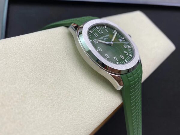 PATEK PHILIPPE Aquanaut 5168G 42mm SS 3K Factory 1:1 Best Edition Green Dial - Best Replica Watches Store For Sale!