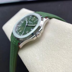 PATEK PHILIPPE Aquanaut 5168G 42mm SS 3K Factory 1:1 Best Edition Green Dial - Best Replica Watches Store For Sale!