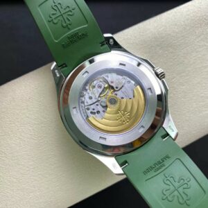 PATEK PHILIPPE Aquanaut 5168G 42mm SS 3K Factory 1:1 Best Edition Green Dial - Best Replica Watches Store For Sale!