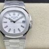PATEK PHILIPPE Nautilus 5711/1A 3K Factory 1:1 Best Edition White Textured Dial - Best Replica Watches Store For Sale!