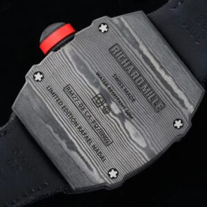 Richard Mille RM027-03 NTPT Tourbillon RM Factory Best Edition Skeleton Dial on Black Nylon Strap - Best Replica Watches Store For Sale!