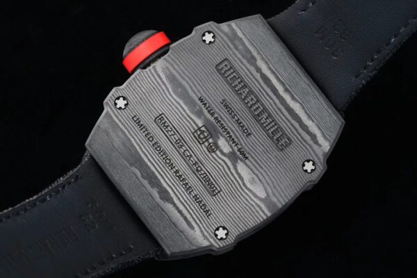 Richard Mille RM027-03 NTPT Tourbillon RM Factory Best Edition Skeleton Dial on Black Nylon Strap - Best Replica Watches Store For Sale!