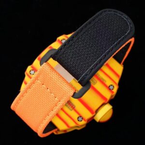 Richard Mille RM027-03 Tourbillon RM Factory Best Edition Orange/Red Carbon Orange Nylon Strap - Best Replica Watches Store For Sale!