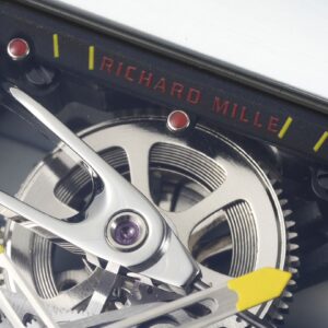 Richard Mille RM027-02 Nadal Tourbillon RM Factory White Forge Carbon Black Rubber Strap - Best Replica Watches Store For Sale!