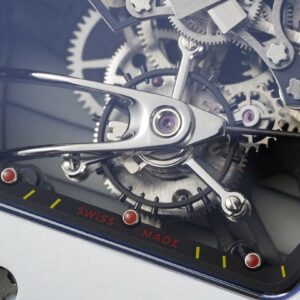 Richard Mille RM027-02 Nadal Tourbillon RM Factory White Forge Carbon Black Rubber Strap - Best Replica Watches Store For Sale!