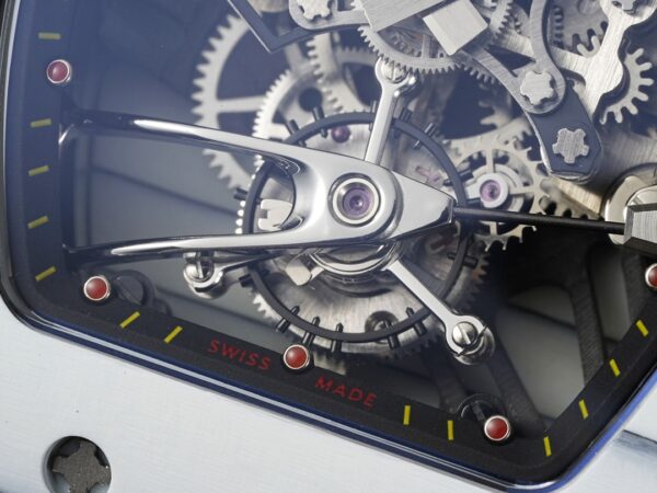 Richard Mille RM027-02 Nadal Tourbillon RM Factory White Forge Carbon Black Rubber Strap - Best Replica Watches Store For Sale!