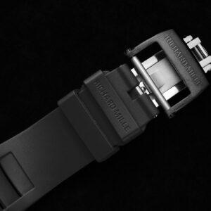 Richard Mille RM027-02 Nadal Tourbillon RM Factory White Forge Carbon Black Rubber Strap - Best Replica Watches Store For Sale!