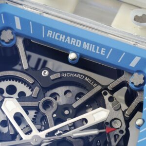 RICHARD MILLERM  RM35-01 Transparent RM Factory Best Edition Rubber Strap - Best Replica Watches Store For Sale!