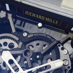 RICHARD MILLERM  RM35-01 Transparent RM Factory Best Edition  Translucent Rubber Strap - Best Replica Watches Store For Sale!