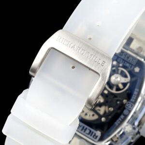 RICHARD MILLERM  RM35-01 Transparent RM Factory Best Edition  Translucent Rubber Strap - Best Replica Watches Store For Sale!