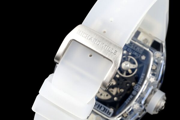RICHARD MILLERM  RM35-01 Transparent RM Factory Best Edition  Translucent Rubber Strap - Best Replica Watches Store For Sale!