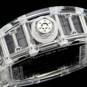 RICHARD MILLERM  RM35-01 Transparent RM Factory Best Edition  Translucent Rubber Strap - Best Replica Watches Store For Sale!