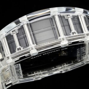 RICHARD MILLERM  RM35-01 Transparent RM Factory Best Edition  Translucent Rubber Strap - Best Replica Watches Store For Sale!