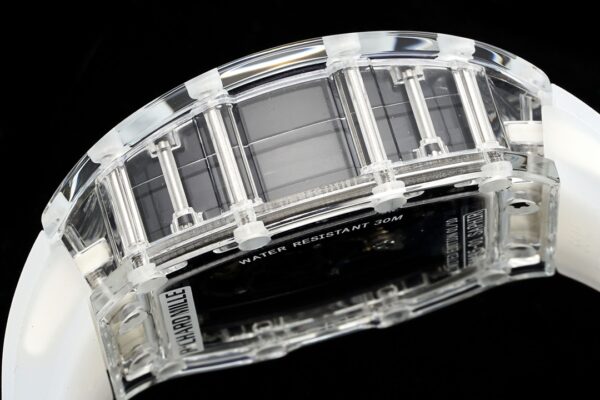 RICHARD MILLERM  RM35-01 Transparent RM Factory Best Edition  Translucent Rubber Strap - Best Replica Watches Store For Sale!