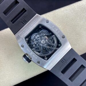 RICHARD MILLERM RM010 SS RM Factory Best Edition Black Dial on Black Rubber Strap - Best Replica Watches Store For Sale!