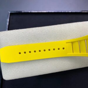 RICHARD MILLERM RM010 SS RM Factory Best Edition Black Dial on Yellow Rubber Strap - Best Replica Watches Store For Sale!