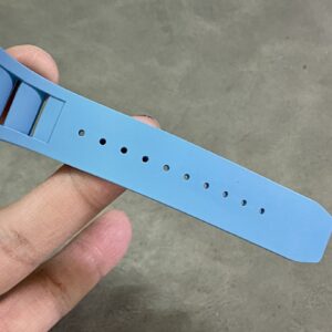 RICHARD MILLERM RM010 SS RM Factory Best Edition Black Dial on Blue Rubber Strap - Best Replica Watches Store For Sale!