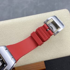 RICHARD MILLERM  RM07-01 SS BBA Factory Best Edition Red Rubber Strap - Best Replica Watches Store For Sale!